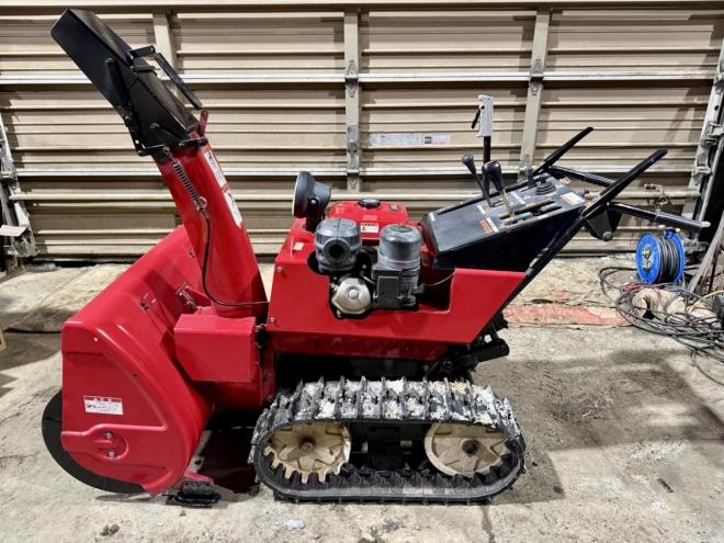 除雪機ホンダ HS980 家庭用9馬力ガソリン  エンジン始動良好