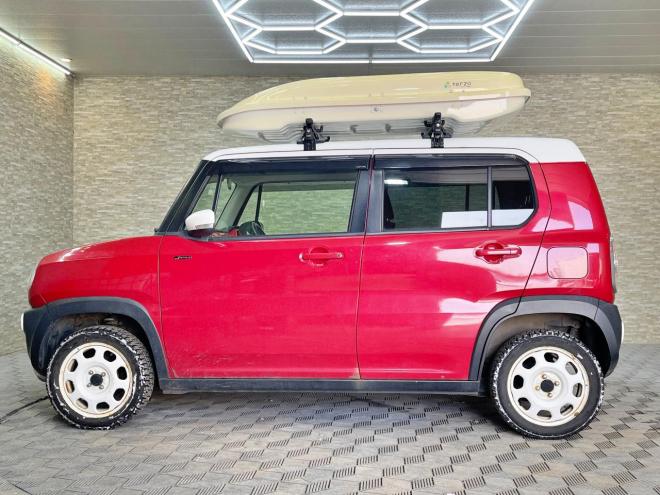 ハスラーJスタイル 4WD 5年保証 レーダーブレーキサポート ナビTV シートヒーター HID ETC 寒冷地仕様 禁煙 車検整備2年付 修復歴無