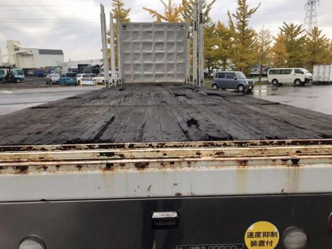 スーパーグレート平ボディ　原木運搬車　QPG-FV60VZ　 2WD 12800