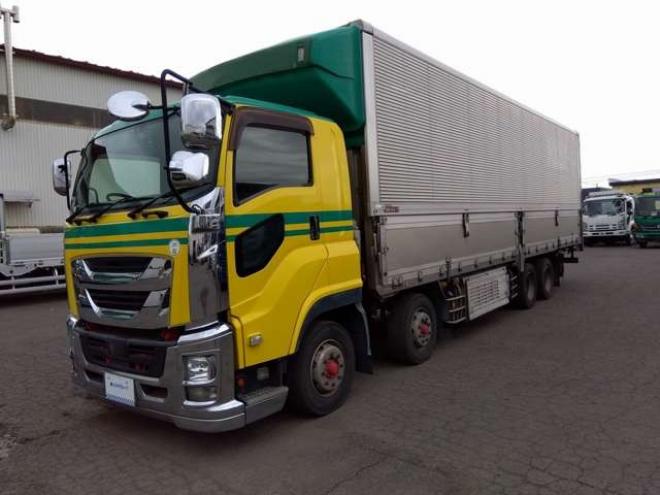 ギガ冷凍ウイング　QKG-CYJ77B 日本フルハーフ　 2WD 9830