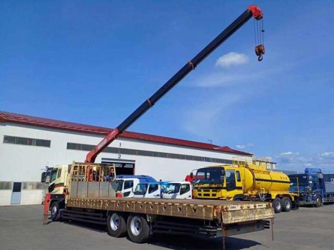 スーパーグレートクレーン付　PJ-FV50JZ　ユニック　 2WD 12880