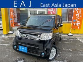 N-BOX　スラッシュ X ターボパッケージ 4WD　1年走行距離無制限保証付/Bluetooth/純正8インチナビ・フルセグTV/バックカメラ/ETC/冬タイヤ装着/純正アルミホイール夏タイヤ付き/LEDフォグ/HIDヘッドライト/ステアリングヒーター/シートヒータ/法定整備/修復歴無 660