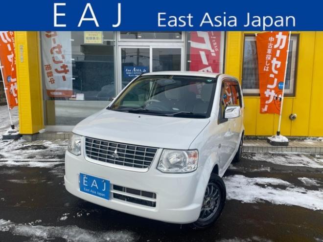 eKワゴンMX 4WD　1年走行距離無制限保証付/4速AT/ナビ/冬タイヤ装着/アルミホイール付き夏タイヤ付き/エンジンスターター/キーレス/シートヒーター/シートカバー/車検整備2年付き/法定整備/修復歴無し 660