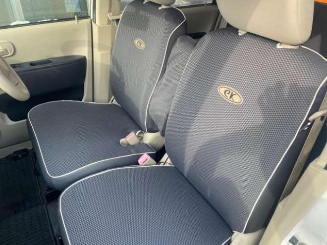 eKワゴンMX 4WD　1年走行距離無制限保証付/4速AT/ナビ/冬タイヤ装着/アルミホイール付き夏タイヤ付き/エンジンスターター/キーレス/シートヒーター/シートカバー/車検整備2年付き/法定整備/修復歴無し 660