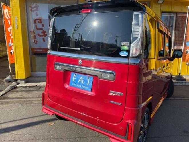 スペーシアカスタム ハイブリッド XSターボ 4WD　1年走行距離無制限保証/Bluetooth/ナビ・フルセグTV/全方位カメラ/両側パワースライドドア/エンジンスターター/ETC/コーナーセンサー/シートヒーター/ミラーヒーター/夏冬タイヤ付き/ワンオーナー/修復歴無し 660