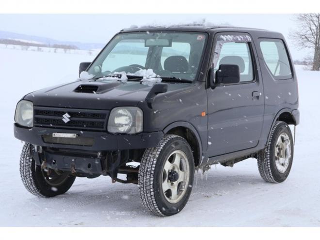 ジムニーXG 4WD　検2年　社外マフラー　スタッドレスタイヤ　自社　ローンカノウ 660