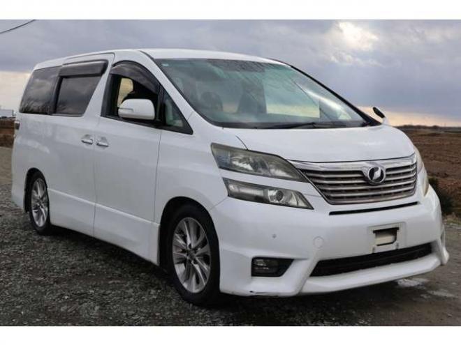 ヴェルファイア2.4 Z プラチナセレクション 4WD　検2年　両側電動スライドドア　キャプテンシート　自社　ローンカノウ 2400