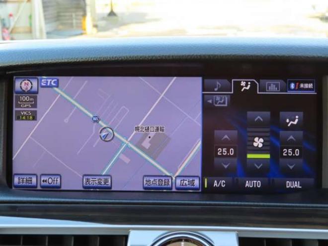 レクサスLS 460 バージョンC Iパッケージ　エンジンスターター・ETC・ステアリングヒーター・シートヒーター・革シート・クルーズコントロール 2WD 4600