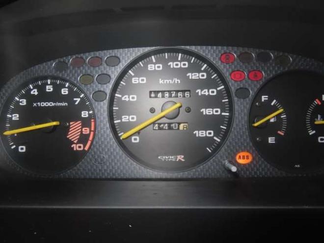 シビックタイプR1.6　ヴェゼル純正色全塗装・タイベル交換済・USヘッドライト 2WD 1600