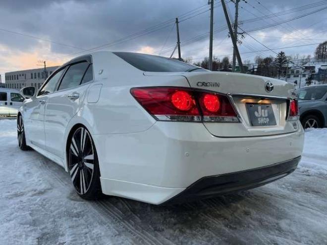 クラウンアスリート ハイブリッド 2.5 S Four 4WD　20AW・車高調・エンスタ・新規車検整備付 2500