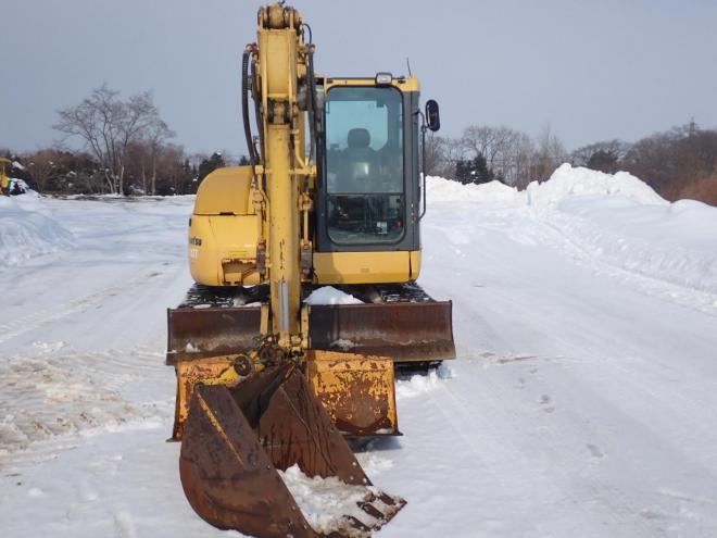 バックホーPC78US-10 恵庭ヤード