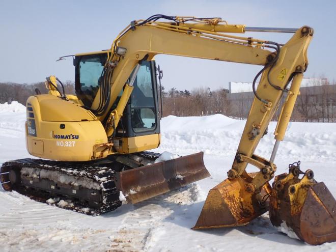 バックホーPC78US-10 恵庭ヤード