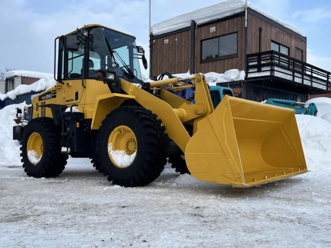 ホイールローダKOMATSU WA100-6 車検有！
