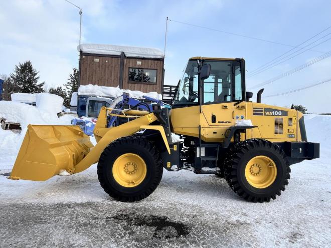 ホイールローダKOMATSU WA100-6 車検有！