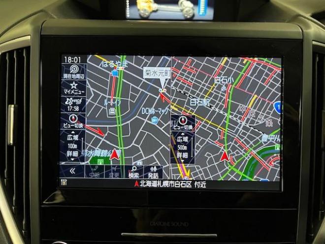 フォレスターアドバンス　寒冷地仕様　禁煙車　安全装備アイサイト　パワーバックドア　純正ブラックハーフレザーシート　純正１８インチＡＷ　スタッドレスタイヤ付　純正ナビ　フルセグ地デジ　Ｂｌｕｅｔｏｏｔｈ　バックカメラ　ＥＴＣ 4WD 2000 5Dr