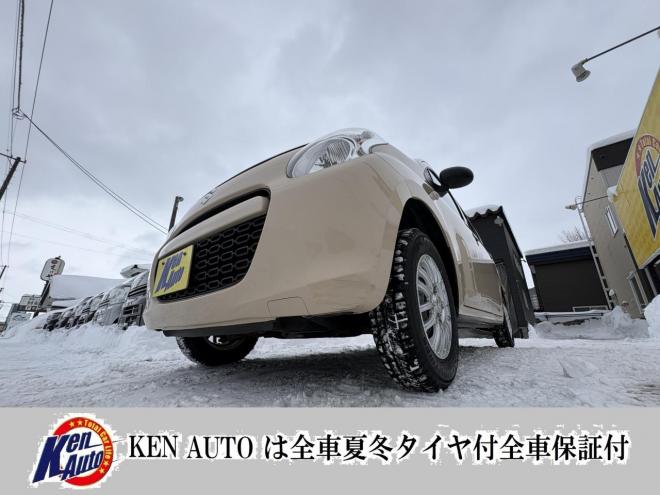 アルトALTO 4WD F 禁煙車　管理車両　寒冷地　４速オートマキーレス　アルミホイル　新品スタットレスタイヤ　DVDデスプレイオーディオ　キーレス　2検　エンジンオイル交換・オイルエレメント交換　エンスタ 4WD 660 5Dr