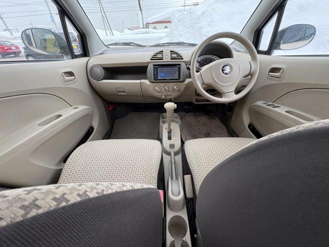 アルトALTO 4WD F 禁煙車　管理車両　寒冷地　４速オートマキーレス　アルミホイル　新品スタットレスタイヤ　DVDデスプレイオーディオ　キーレス　2検　エンジンオイル交換・オイルエレメント交換　エンスタ 4WD 660 5Dr