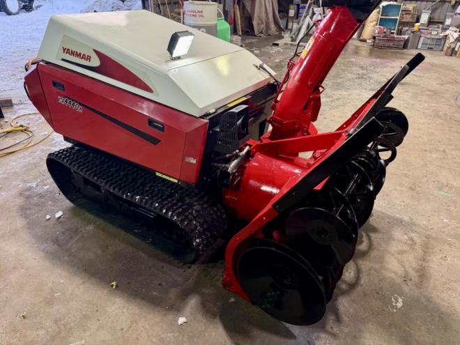 除雪機ヤンマー YSR4440A 超大型44馬力ディーゼル除雪機 毎年整備
