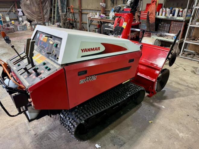 除雪機ヤンマー YSR4440A 超大型44馬力ディーゼル除雪機 毎年整備