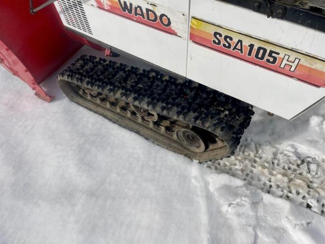 除雪機ワドー SSA105H 10馬力ディーゼル 家庭用除雪機 ローリング付き