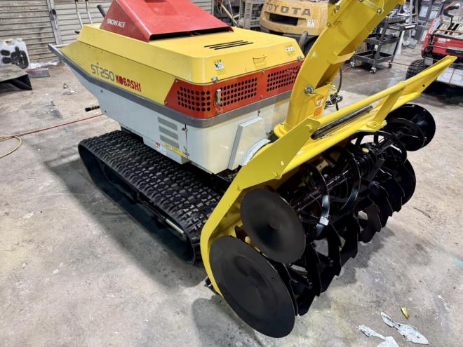 除雪機状態良好！コバシ ST250 25馬力 大型ディーゼル 2段オーガ 大雪対策に