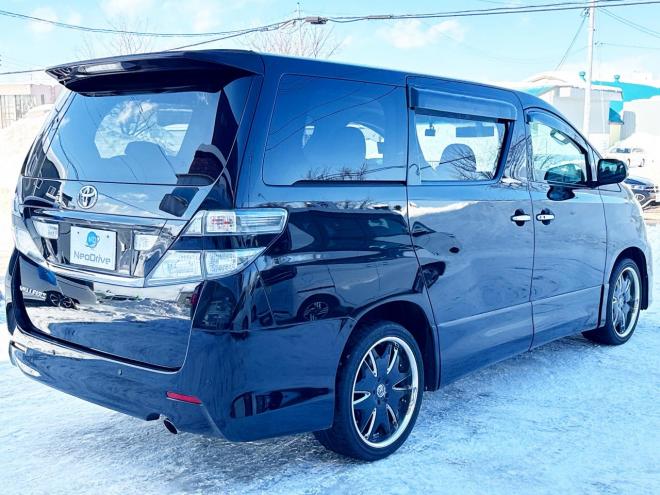 ヴェルファイア2.4ZプラチナセレクションⅡ 4WD　ローンが不安な方＜優遇ローン＞本州仕入　寒冷地仕様　 アルパインHDDナビ　両側パワースライド　19AW 4WD 2400 ５Dr