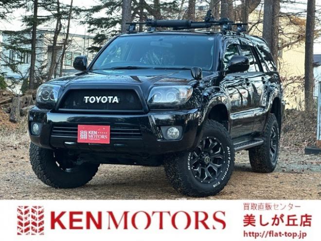 ハイラックスサーフ2.7 SSR-X 4WD　社外地デジナビ　バックカメラ　ウーハー　ドライブレコーダー　ルーフキャリア　ETC　オールテレーンタイヤ　リフトアップ　サンルーフ　社外アルミホイール　ABS　パワーウィンドウ　パワステ　社外グリル 2700