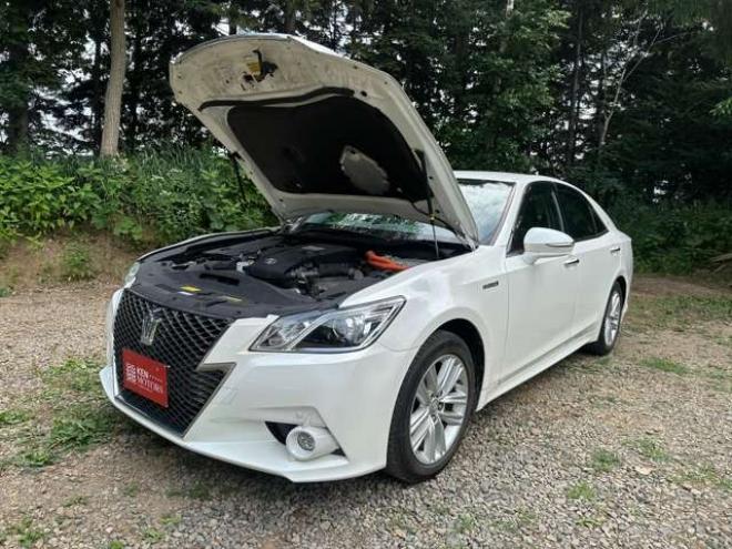 クラウンアスリート ハイブリッド 2.5 S Four 4WD　TVナビ/Bカメラ/クルコン/AW/PS/PW 2500