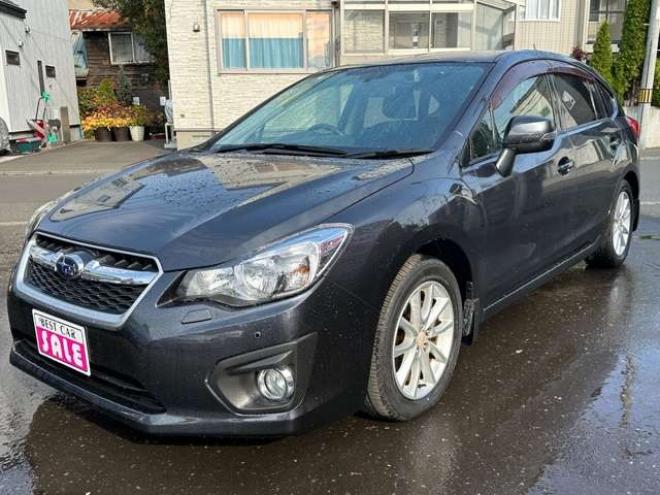 インプレッサスポーツ 2.0 i アイサイト 4WD　プッシュスタート　アイドリングトップ　横滑り防止　ETC　レーンキープアシスト　衝突軽減ブレーキ　コーナーセンサー　純正アルミホイール夏　クルーズコントロール 2000