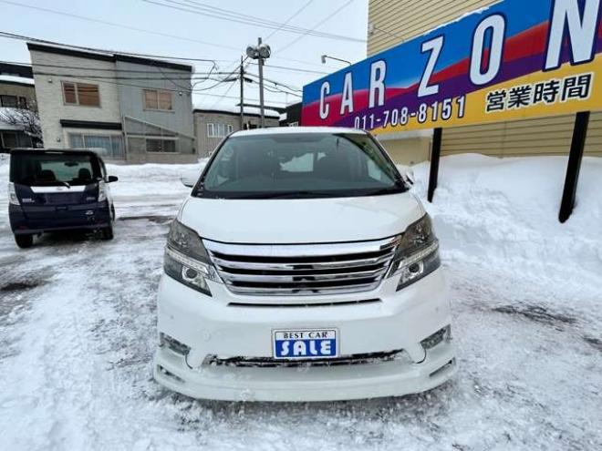 ヴェルファイア2.4 Z 4WD　ナビフルセグTVバックモニター　パワースライドドア　純正エンジンスターター 2400