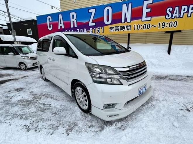 ヴェルファイア2.4 Z 4WD　ナビフルセグTVバックモニター　パワースライドドア　純正エンジンスターター 2400