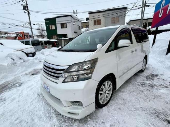 ヴェルファイア2.4 Z 4WD　ナビフルセグTVバックモニター　パワースライドドア　純正エンジンスターター 2400