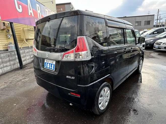 ソリオ1.2 G 4WD　左側パワースライドドア　ドライブレコーダー　前席ヒートヒーター　スマートキー　横滑り防止装置　社外CDオーディオ　スチールホイール夏 1200