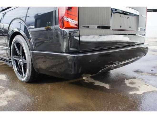 ハイエース2.7 GL ロング ファインテックツアラー 4WD　415COBRA　ファントムヘッドライトシステム&フェイスリフトキット&F/S/R/ルーフスポ/ボンネット/プレステージテールランプ&新作バッドラッカーHP-6　18インチAW　TOYO　H30　225/50R18 2700