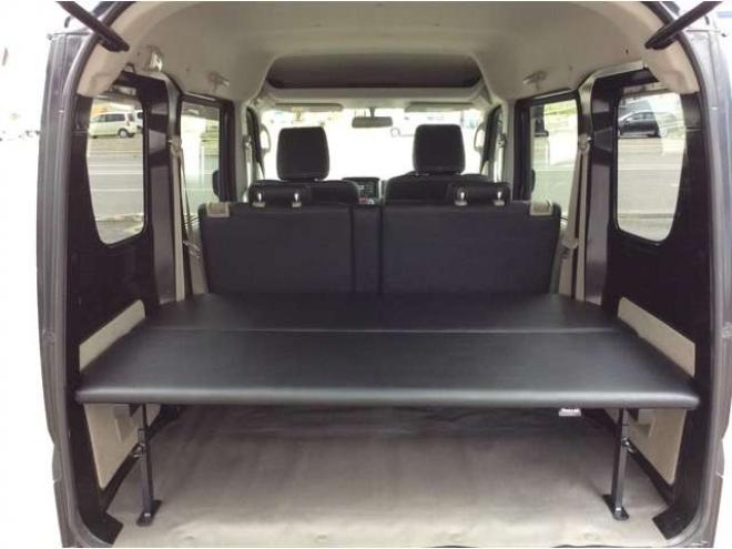 エブリィジョイン ハイルーフ 5AGS車 4WD　パートタイム4WD　キーレス　リアヒーター　フルセグTV　7インチメモリナビ　ベッドキッド　電動格納ミラー　社外タコメーター　CD/DVD　AUX　Bluetooth　アルミホイール 660