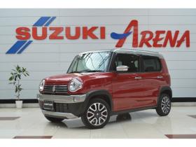 ハスラー　JスタイルIIIターボ 4WD　1オーナー特別仕様車Sエネチャージ4WDターボセーフティサポート搭載アイドリングストップ横滑り防止装置パドルシフトLEDライトクルーズコントロールハーフレザーシート 660