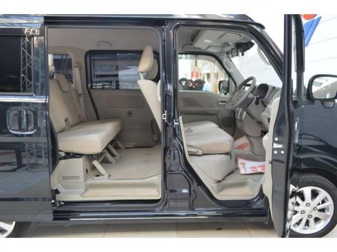 エブリィワゴン PZターボスペシャル ハイルーフ 4WD　ワンオーナー車ハイルーフ4WDターボセーフティサポート搭載アイドリングストップストップ両側オートスライドドア&オートステップ7インチワイドナビTVバックカメラETCドライブレコーダーLEDライト 660