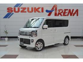 エブリィ　ワゴン PZターボスペシャル 4WD　ワンオーナー車4WDターボセーフティサポート搭載アイドリングストップ横滑り防止装置7インチワイドナビTVバックカメラ両側オートスライドドアオートステップリアパーキングセンサーハイビームアシストLED 660