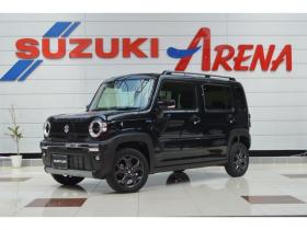 ハスラー　タフワイルド 4WD　ワンオーナー特別仕様車ハイブリッド4WDセーフティサポート搭載アイドリングストップデュアルカメラブレーキサポート後退時ブレーキサポート横滑り防止装置ハイビームアシストLEDアダプティブクルーズコントロール 660