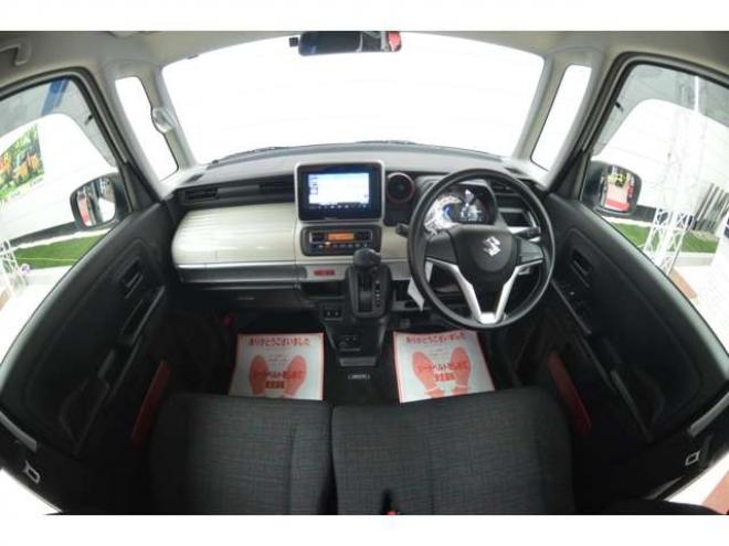 スペーシアハイブリッド X 4WD　レンタアップ車ハイブリッド4WDセーフティサポート搭載デュアルカメラブレーキサポート後退時ブレーキサポート両側オートスライドドア7インチワイドナビTVバックカメラETCハイビームアシスト 660