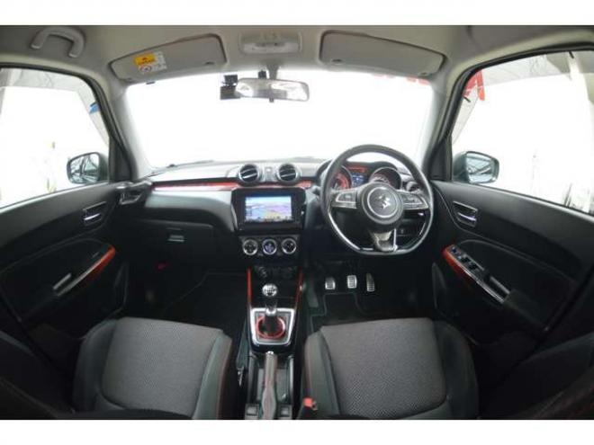 スイフトスポーツ 1.4　ワンオーナー車6速マニュアルFFターボ横滑り防止装置7インチワイドナビTVバックカメラクルーズコントロールLEDライトETCドライブレコーダーリアフォグランプ 2WD 1400