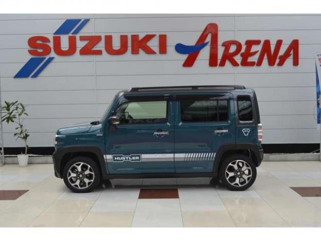 ハスラーJスタイルII ターボ 4WD　ワンオーナー特別仕様車ハイルーフ4WDターボセーフティサポート搭載パドルシフト8インチナビTV横滑り防止装置アダプティブクルーズコントロールハイビームアシストLEDライトETC 660