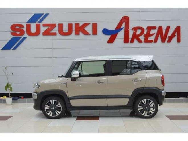 クロスビー1.0 ハイブリッド MZ 4WD　レンタアップ車ハイブリット4WDターボパドルシフトセーフティサポート搭載アダプティブクルーズコントロール横滑り防止装置アイドリングストップハイビームアシストLEDライトSDナビTVバックカメラETC 1000