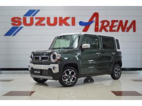 ハスラー　ハイブリッド X 4WD　届出済未使用車ハイブリッド4WDセーフティサポート搭載スズキコネクト対応通信機装着車全方位モニター9インチナビTVバックカメラアダプティブクルーズコントロールハイビームアシストLEDライト 660
