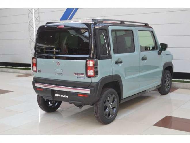 ハスラータフワイルドターボ 4WD　届出済未使用車ハイブリッド4WDセーフティサポート搭載スズキコネクト対応通信機装着車全方位モニター9インチナビTVバックカメラアダプティブクルーズコントロールハイビームアシストLEDライト 660