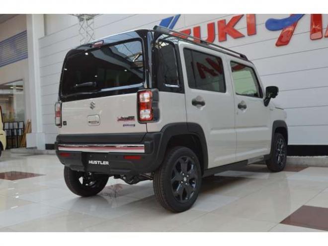 ハスラータフワイルドターボ 4WD　届出済未使用車ハイブリッド4WDターボセーフティサポート搭載アダプティブクルーズコントロール全方位モニター付9インチナビTVバックカメラパドルシフトハイビームアシストLEDライト 660