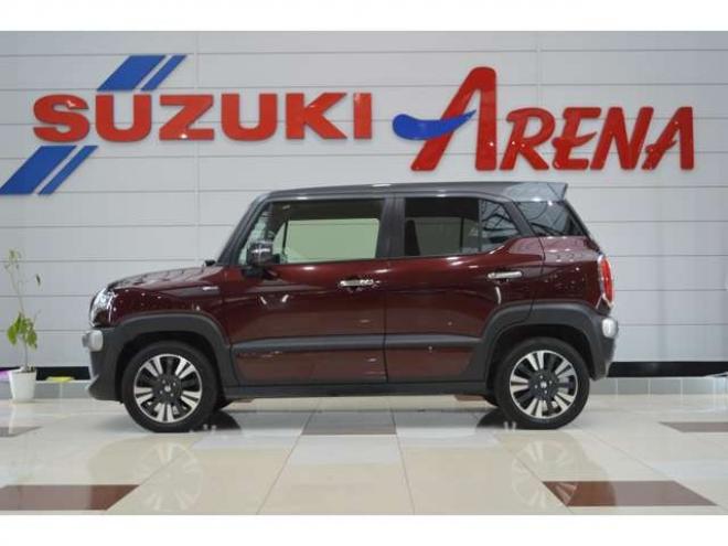 クロスビー1.0 ハイブリッド MZ 4WD　レンタアップ車ハイブリット4WDターボパドルシフトセーフティサポート搭載アダプティブクルーズコントロール横滑り防止装置アイドリングストップハイビームアシストLEDライトSDナビTVバックカメラETC 1000