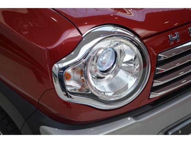 ハスラーJ 4WD　ワンオーナー車Sエネチャージ4WDブラックインテリアパッケージ純正7インチワイドナビTVバックカメラセーフティサポート搭載ハーフレザーシートLEDライト 660