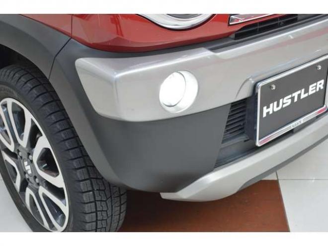 ハスラーJ 4WD　ワンオーナー車Sエネチャージ4WDブラックインテリアパッケージ純正7インチワイドナビTVバックカメラセーフティサポート搭載ハーフレザーシートLEDライト 660