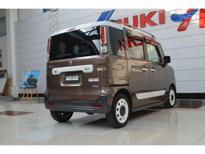 スペーシアギア マイ スタイル 4WD　ワンオーナー車ハイブリッド4WDセーフティサポート搭載アダプティブクルーズコントロール両側オートスライドドア7インチワイドナビTVバックカメラETCハイビームアシストLEDドラレコ 660